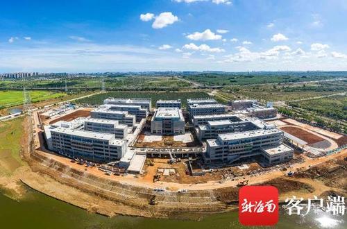 瞰海南｜上海世外附属海口学校项目建设冲刺收官，赋能海口教育新高地